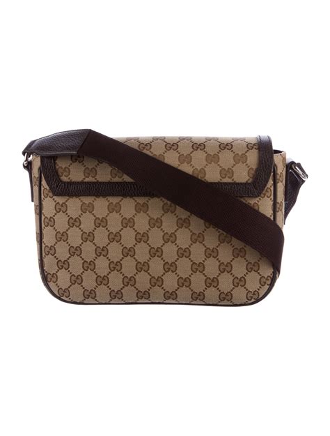 gucci square purse|Gucci canvas crossbody bags.